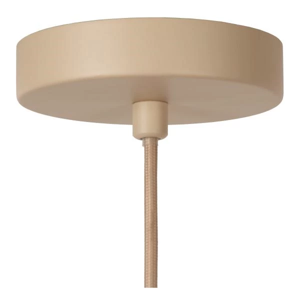 Lucide CORINA - Suspension - Ø 50 cm - 1xE27 - Crème - détail 4